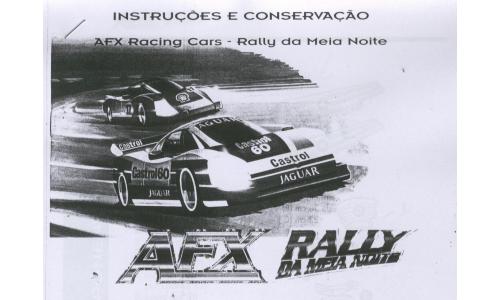 Autorama AFX - Manual Autorama Racing Cars Rally da Meia Noite